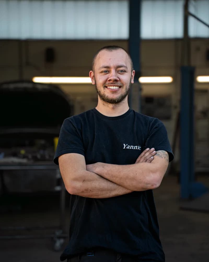 Yannic, KFZ-Meister bei KFZ Service Ridder
